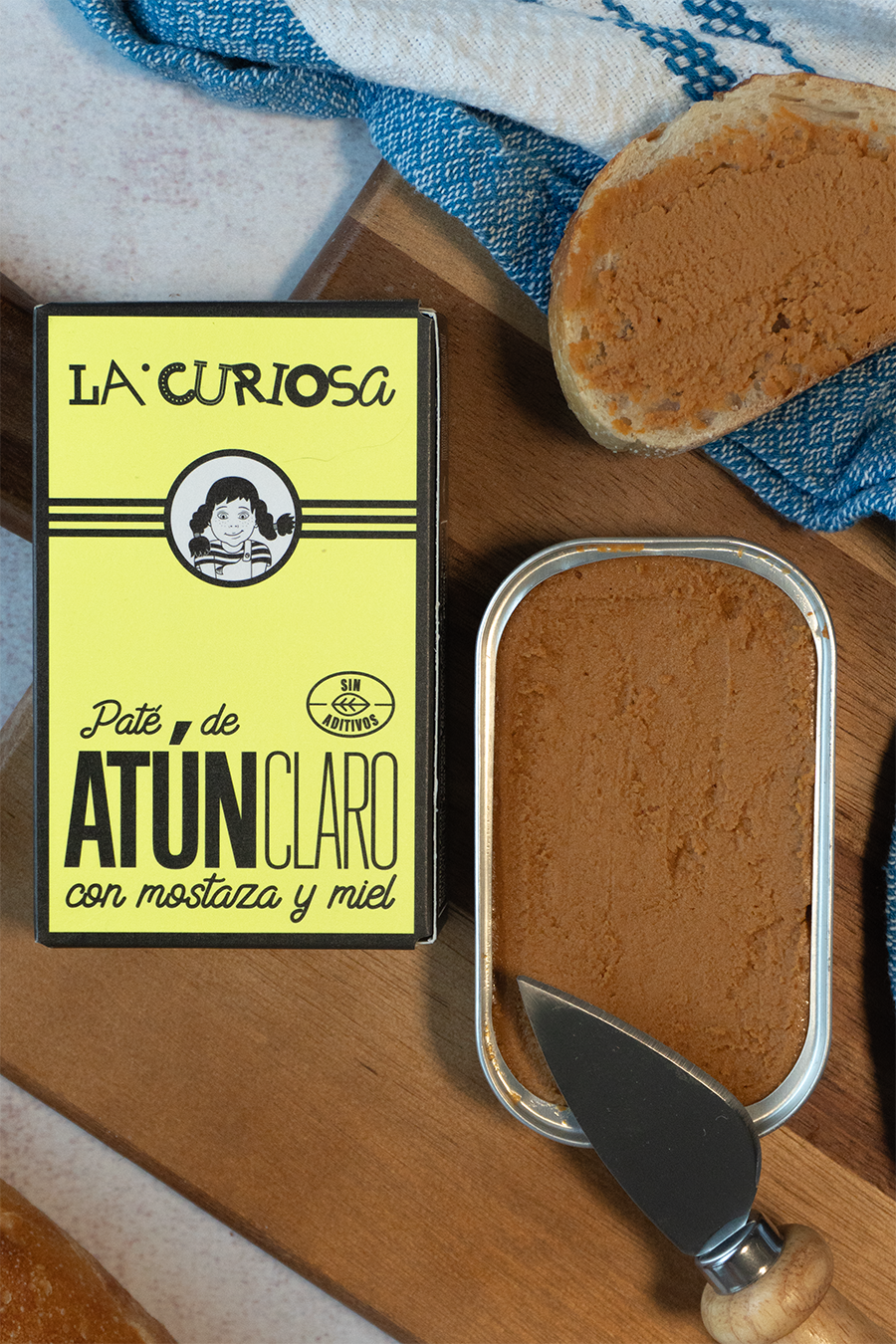 La Curiosa Tuna Pate w/ Honey & Mustard 80g
