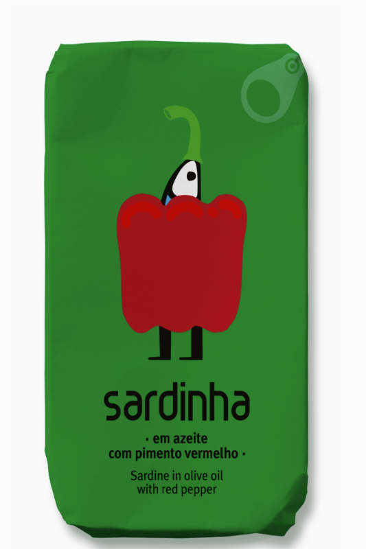 Sardinha in Organic Olive Oil with Organic Red Pepper