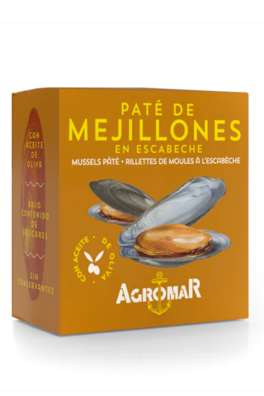 Mussels Pate - Paté de Mejillones. Agromar, 100