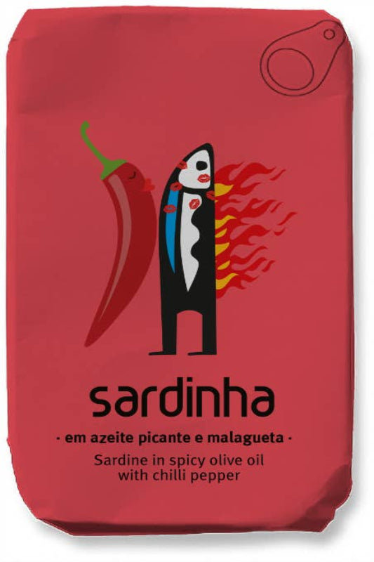 Sardinha Sardine in spicy olive oil and chili pepper