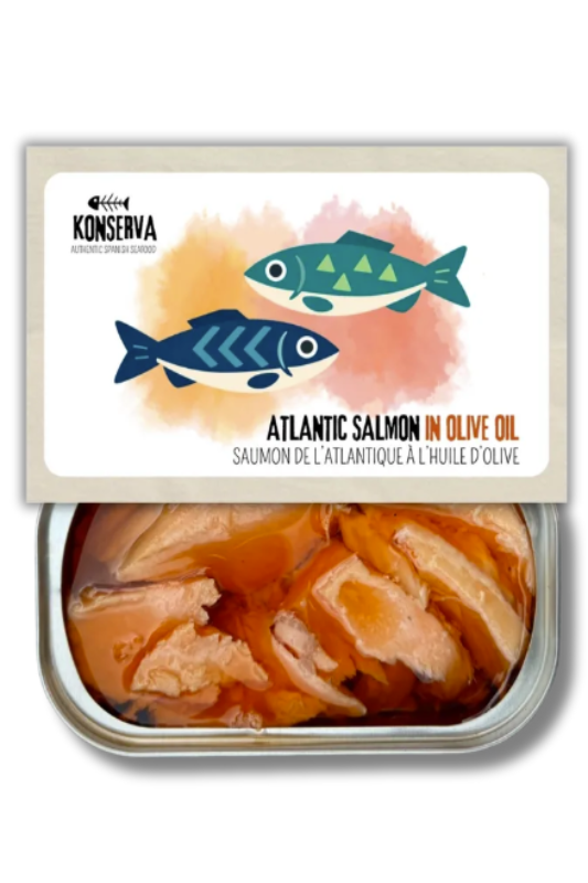 Atlantic Salmon in Olive Oil- Konservas