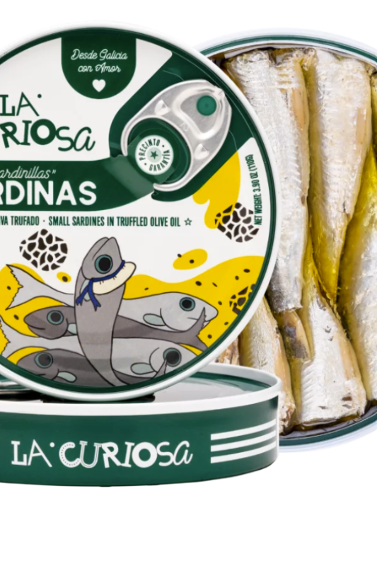 La Curiosa Sardines in Truffle Oil (112g)