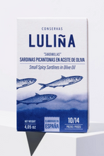 Load image into Gallery viewer, Luliña Sardines (Small Sardines) in Spicy Olive Oil