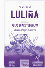 Load image into Gallery viewer, Conservas Luliña Octopus Smoked in Olive Oil