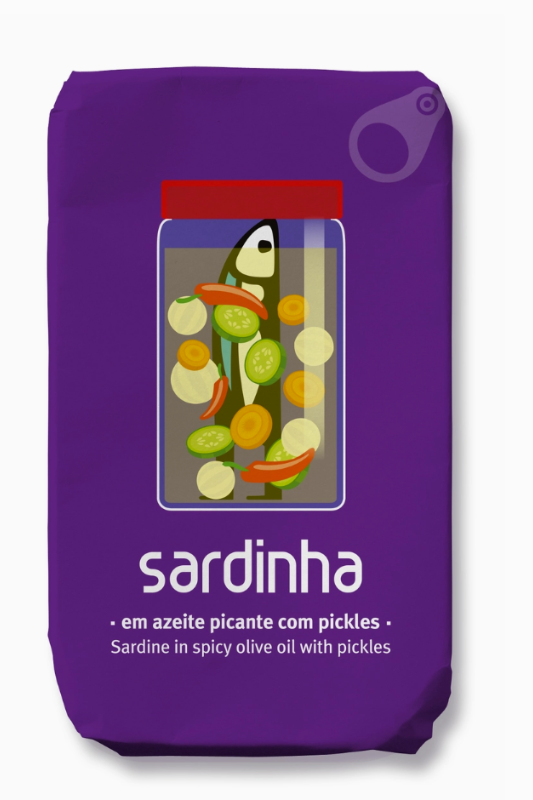 希少【ANTIHERO】8.36 THE SARDINE 鑑賞してました Sardinha Sardines in Spicy Olive Oil with Pickles – Tinmonger