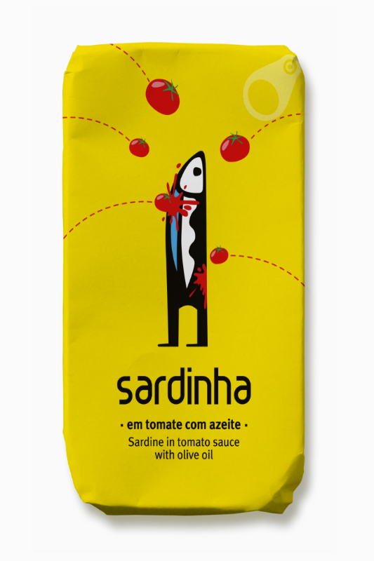 Sardinha sardine and tomato sauce with olive oil
