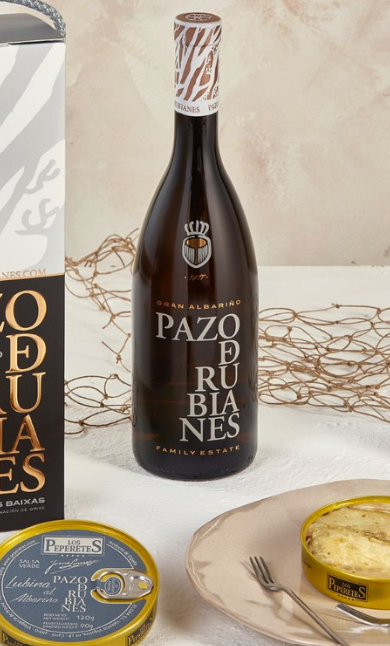 Los Peperetes Sea Bass with Pazo de Rubianes Albariño
