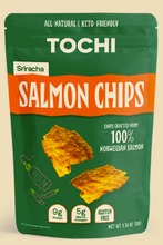 Load image into Gallery viewer, Tochi Salmon Chips Sriracha 50g