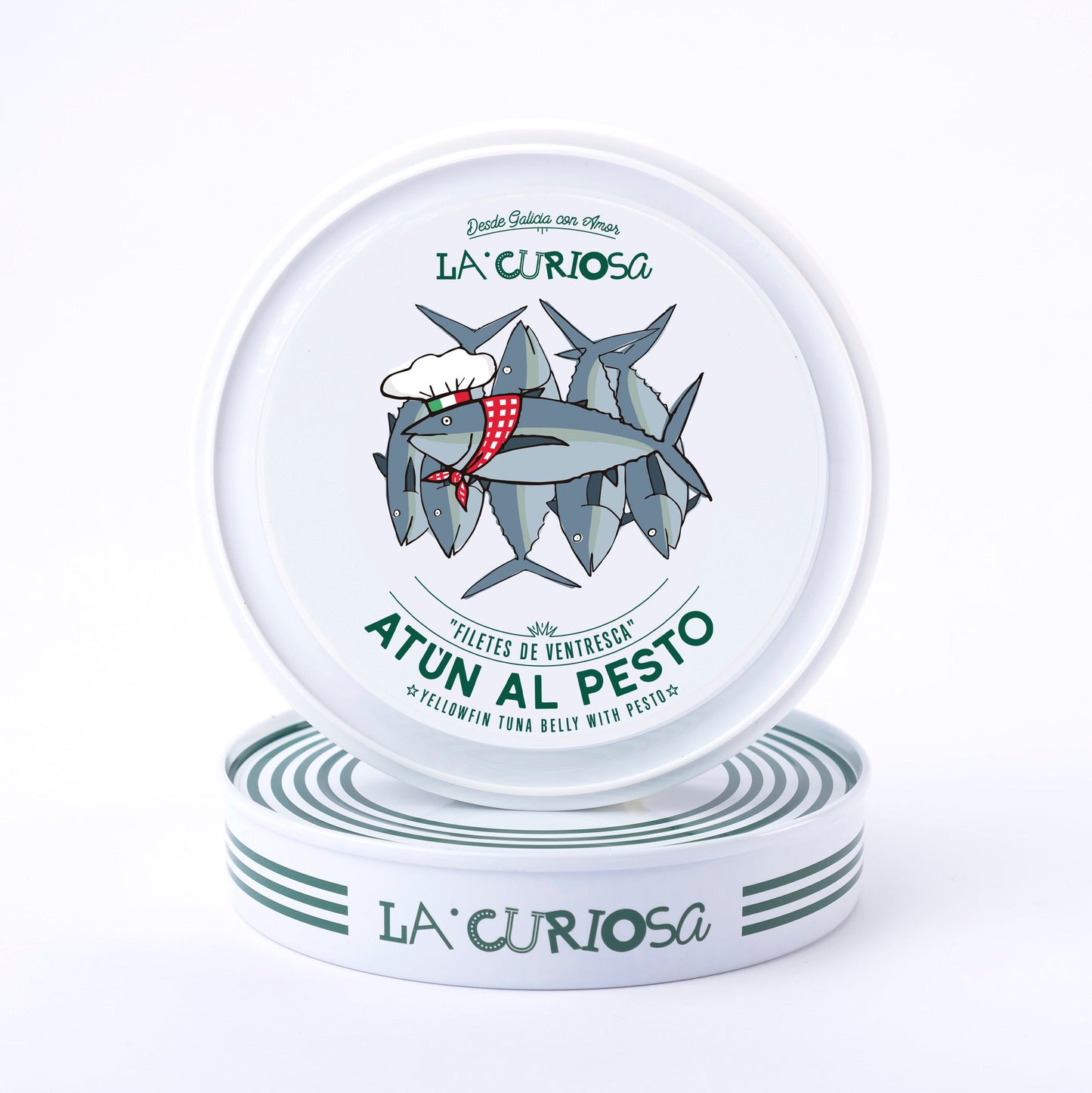 La Curiosa Tuna Belly (Ventresca) with Pesto (115g)
