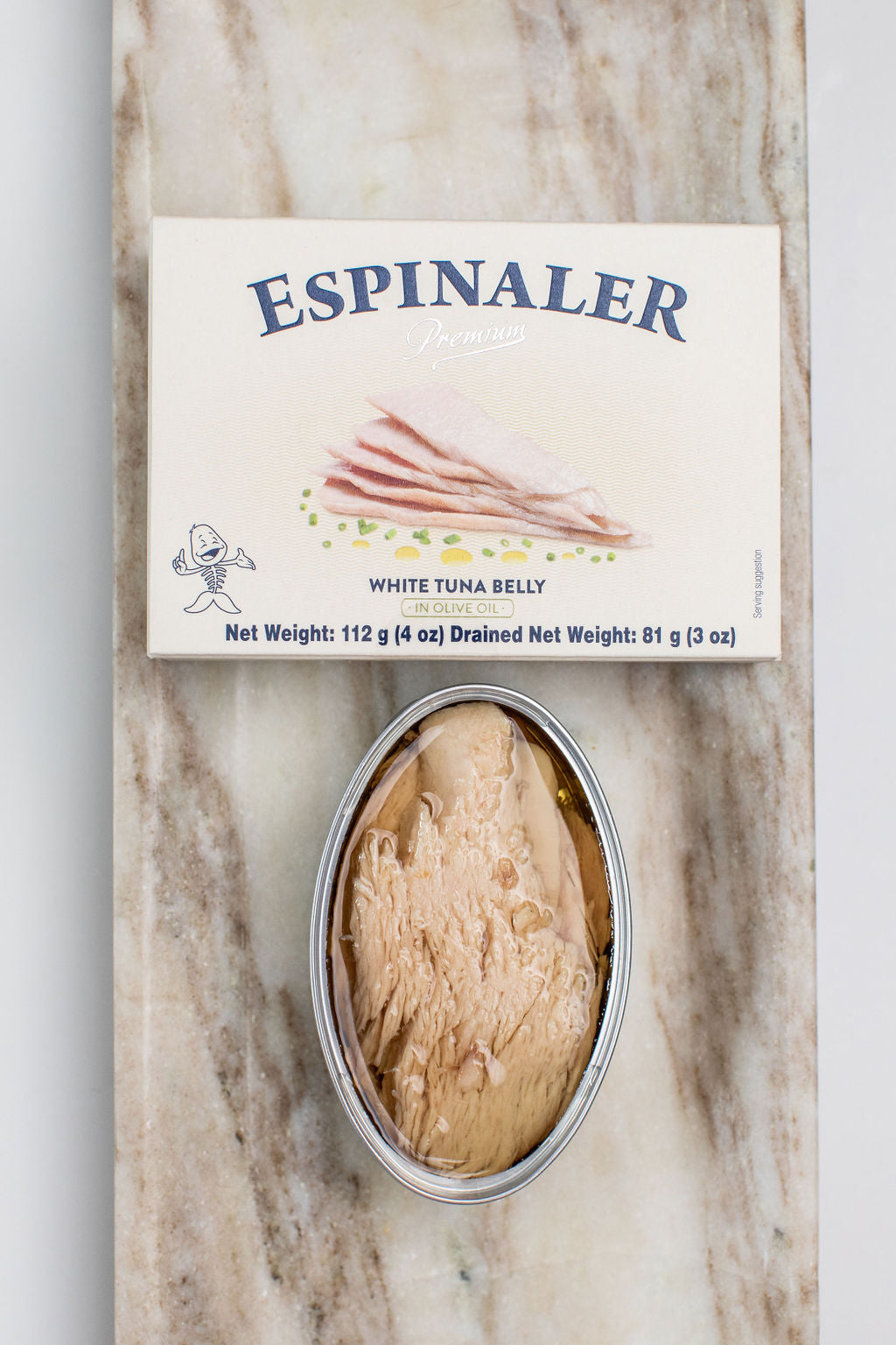 Espinaler Tuna Belly in Olive Oil (Premium Line) Tinmonger
