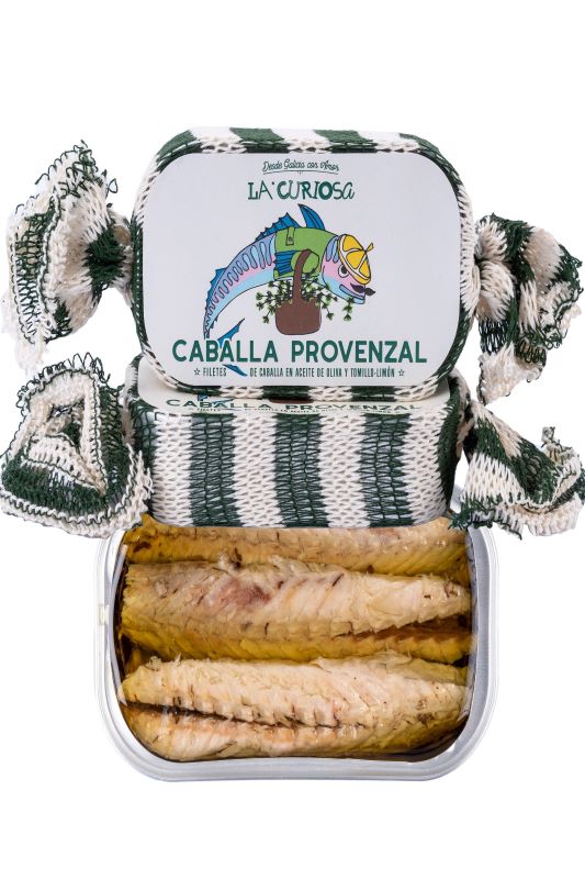 La Curiosa Provenzal Mackerel Fillets (120g) Tinmonger