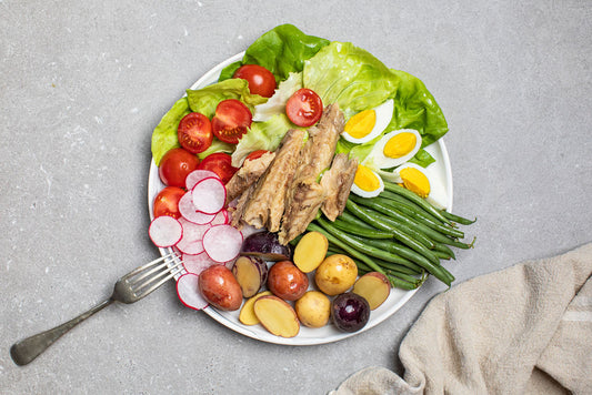 Simple Lemony Caper Mackerel Salad