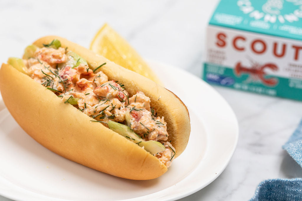 Tinned Canadian Lobster Roll Tinmonger