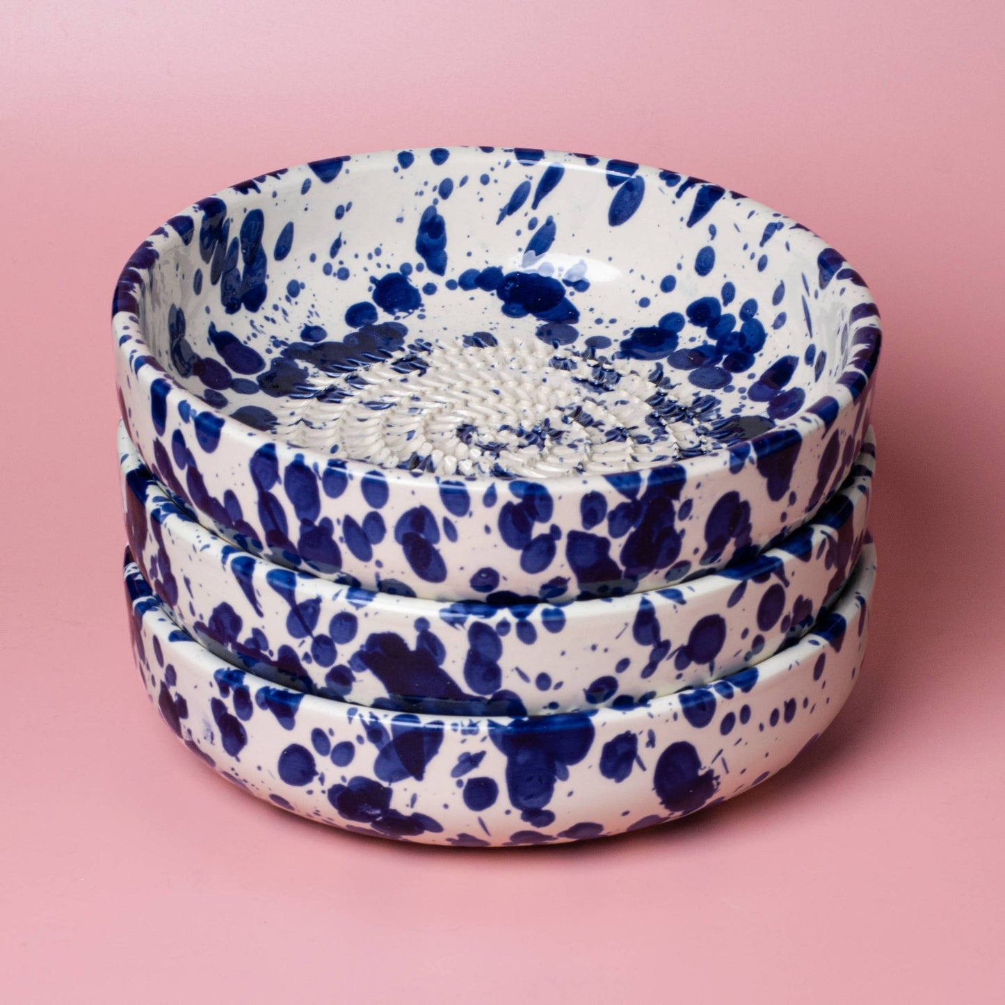 Grater Plate - Large - Ceramic Blue - Persia