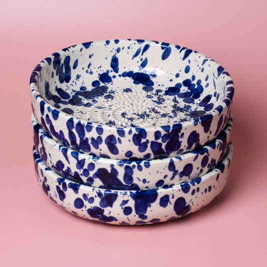 Grater Plate - Large - Ceramic Blue - Persia
