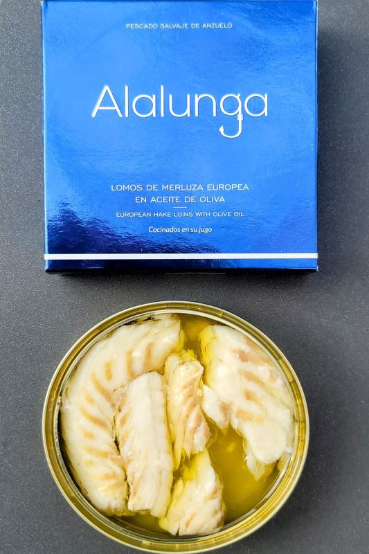 Alalunga Hake Loins in EVOO 110g