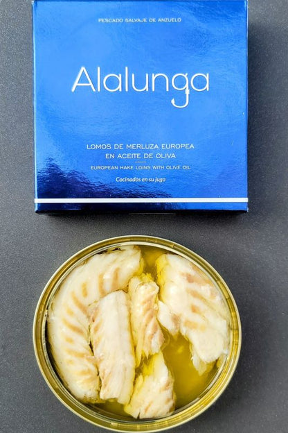 Alalunga Hake Loins in EVOO 110g