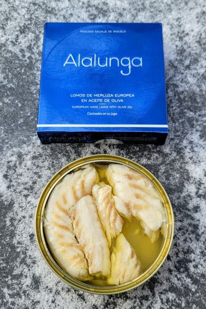 Alalunga Hake Loins in EVOO 110g
