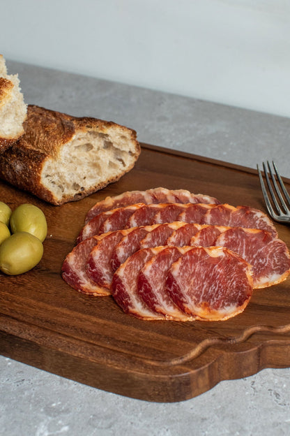 Ibérico de Bellota Pork Loin (Caña de Lomo) 100g (cut to order).