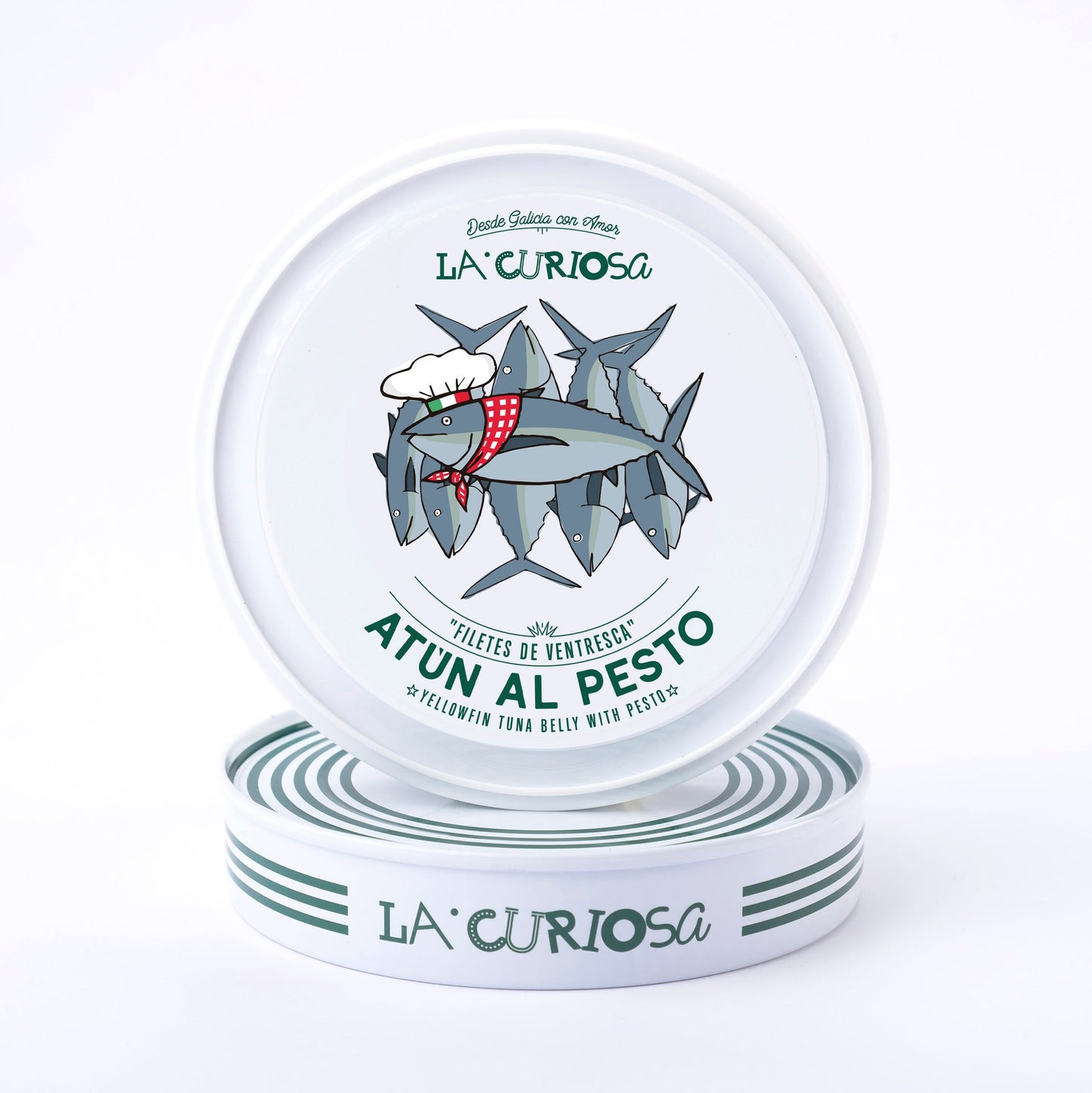 La Curiosa Tuna Belly (Ventresca) with Pesto (120g)