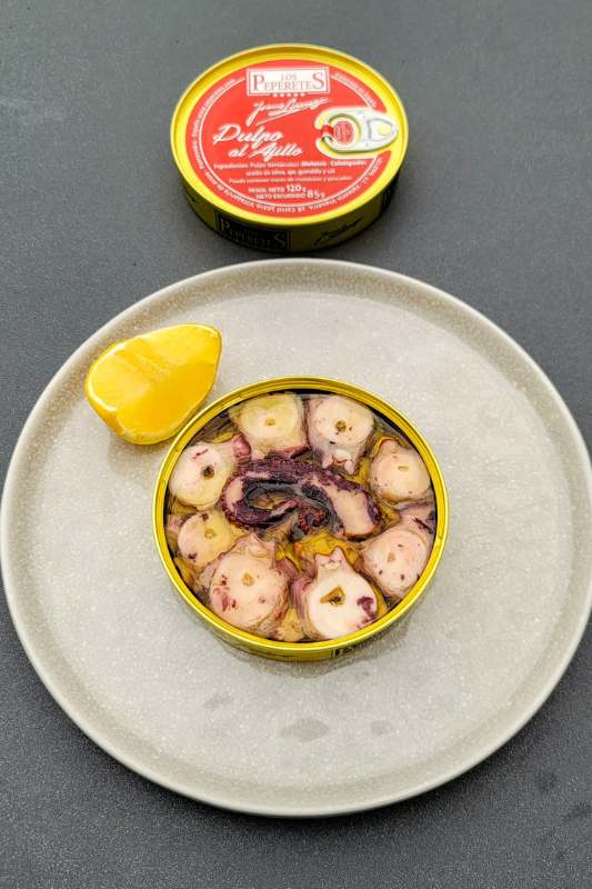 Peperetes Octopus with Garlic and Olive Oil 120g