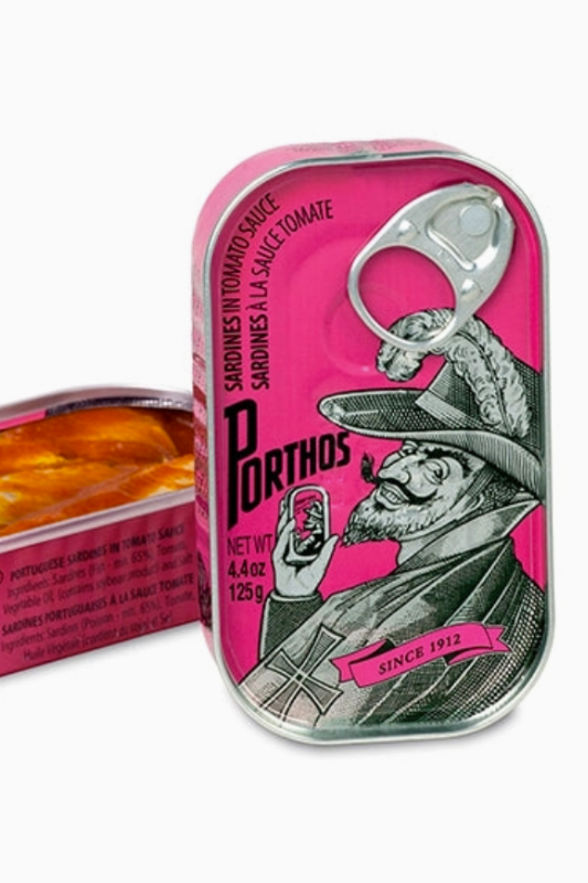 Porthos Sardines in Tomato Sauce 125g