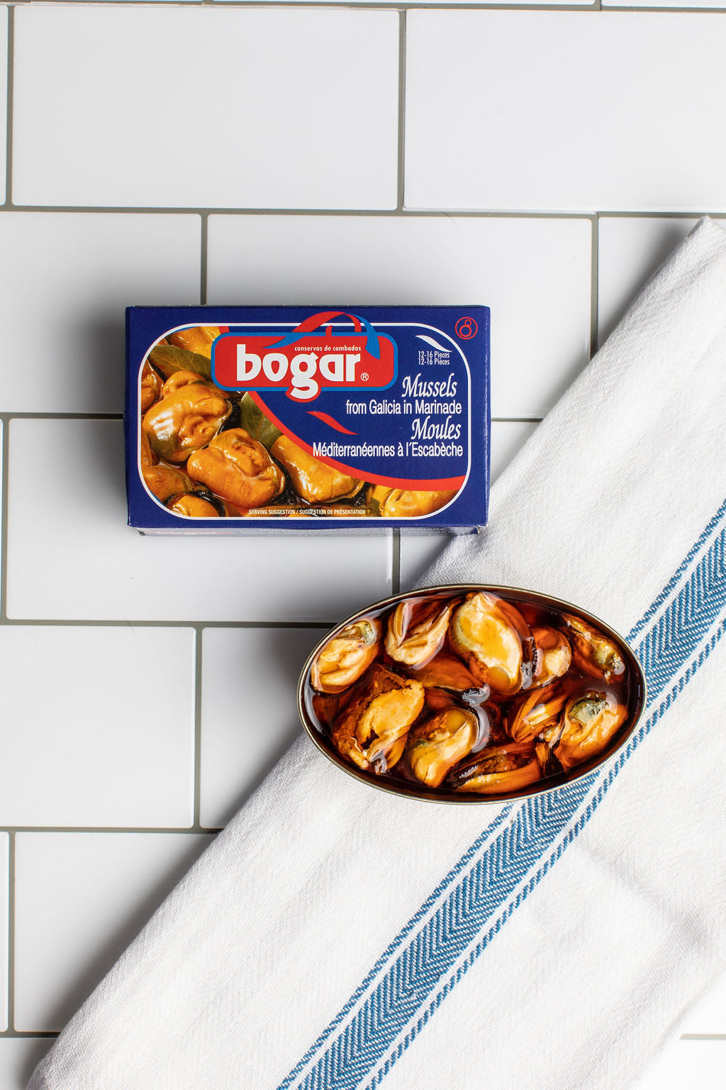Bogar Mussels in Marinade 12-16 pcs