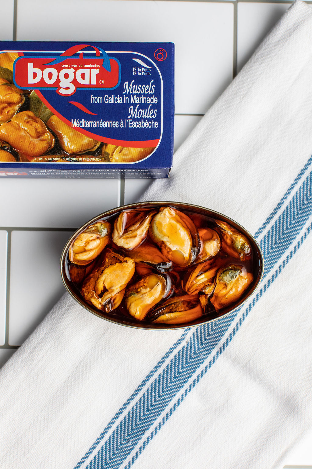 Bogar Mussels in Marinade 12-16 pcs