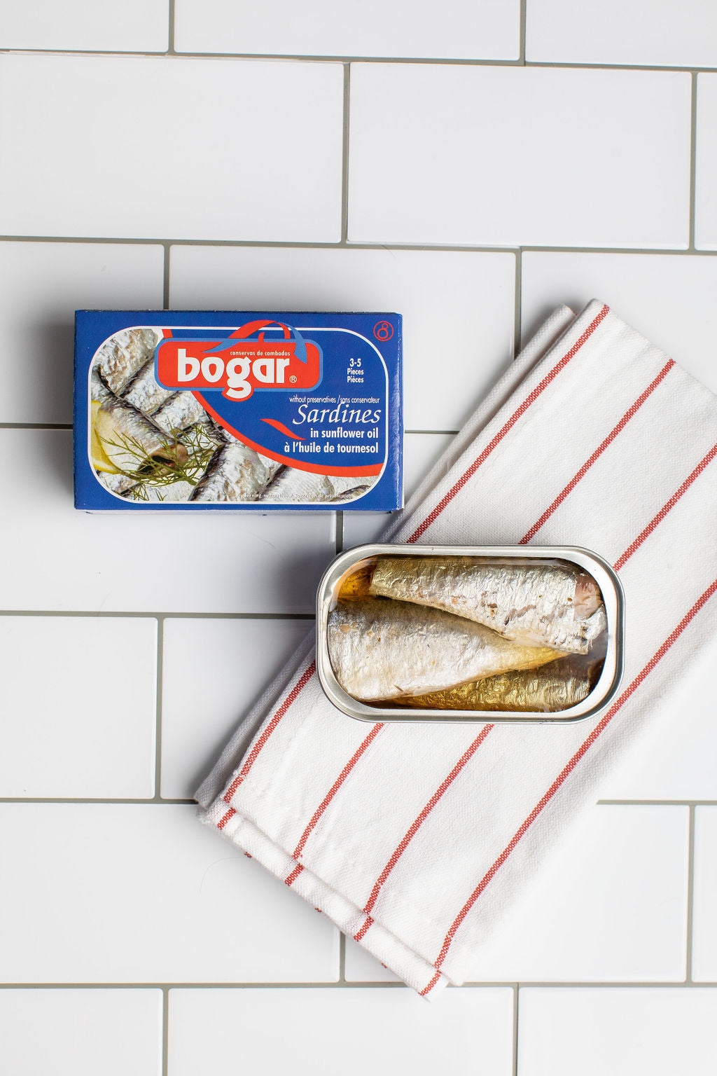 Sardines in Sunflower Oil By Bogar