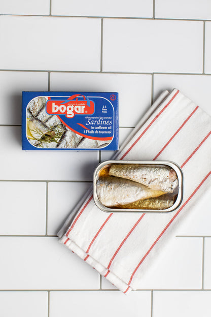 Sardines in Sunflower Oil By Bogar