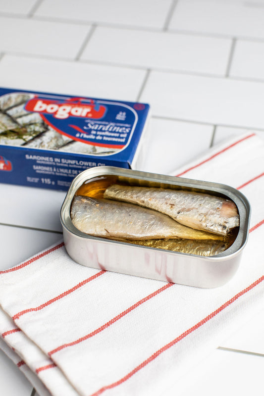 Sardines in Sunflower Oil By Bogar
