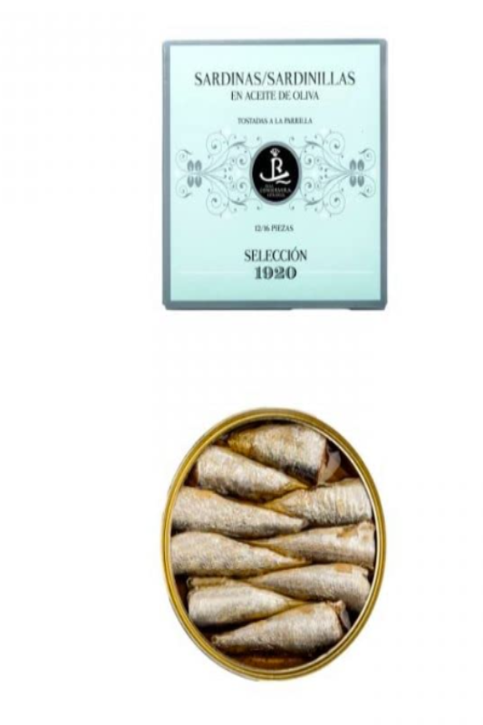 Small Sardines in Olive Oil – Selección 1920 by Real Conservera Española