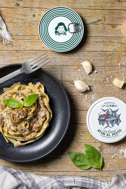 La Curiosa Tuna Belly (Ventresca) with Pesto (115g)
