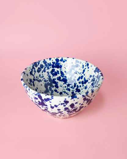 Ceramic salad bowl 1.5 L - 21 cm - Speckles - Persia