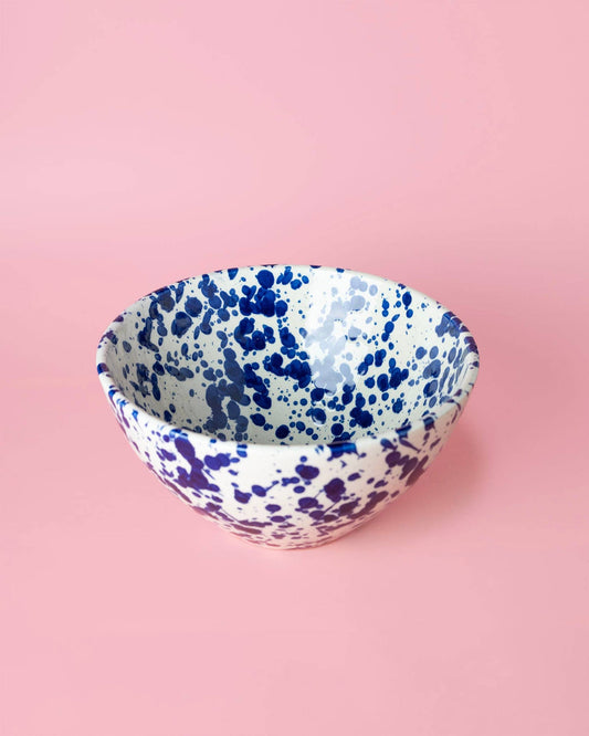 Ceramic salad bowl 1.5 L - 21 cm - Speckles - Persia