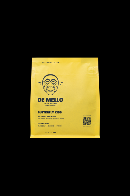 De Mello Butterfly Kiss coffee beans