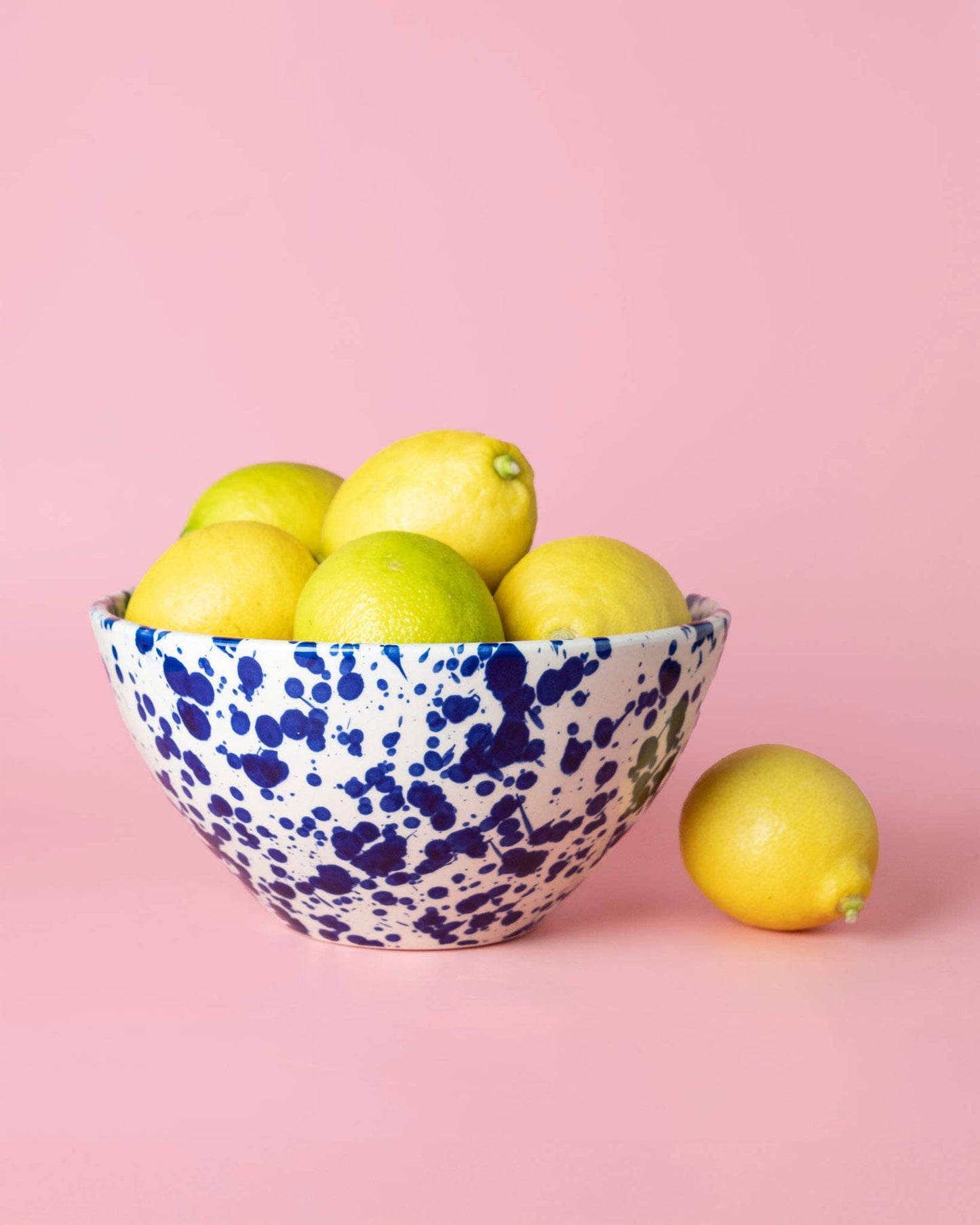 Ceramic salad bowl 1.5 L - 21 cm - Speckles - Persia