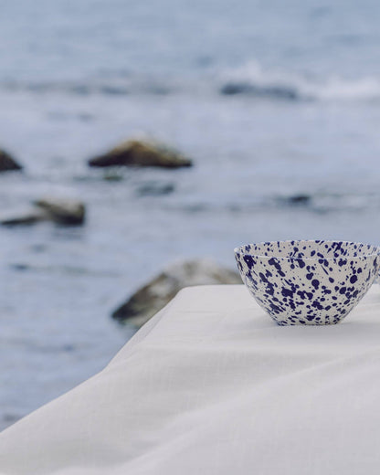 Ceramic salad bowl 1.5 L - 21 cm - Speckles - Persia
