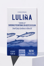 Load image into Gallery viewer, Luliña Sardines (Small Sardines) in Spicy Olive Oil
