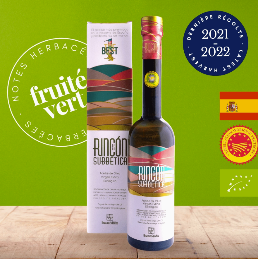 Organic Extra Virgin Olive Oil “Rincón De La Subbética”