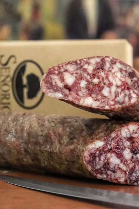 Acorn-fed Iberian salchichón - Señorio de Montanera  (Approx 1.1kg)