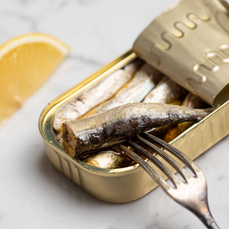 Tin of sardines