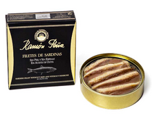 Load image into Gallery viewer, Ramon Pena Sardines in Olive Oil- Boneless &amp; Skinless
