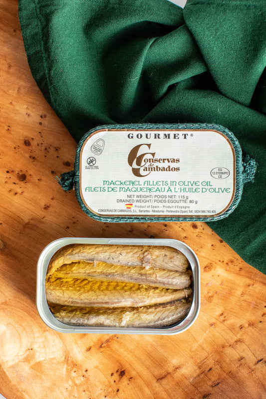 Cambados Mackerel Fillets in Olive Oil