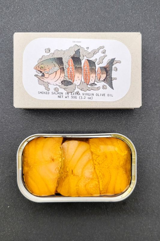 Jose Gourmet Smoked Salmon in EVOO (90g Net Weight)
