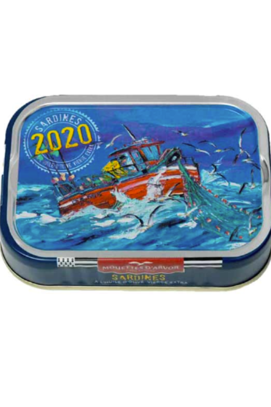 Les Mouettes D'Arvor Sardines Vintage 2020  (115g)