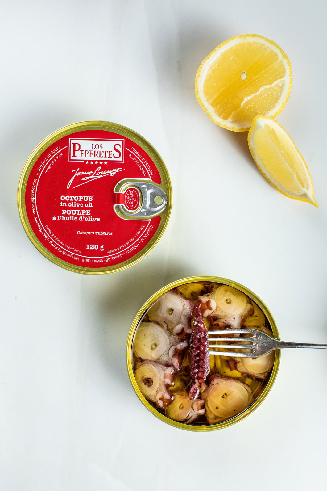 Los Peperetes Octopus in Olive Oil