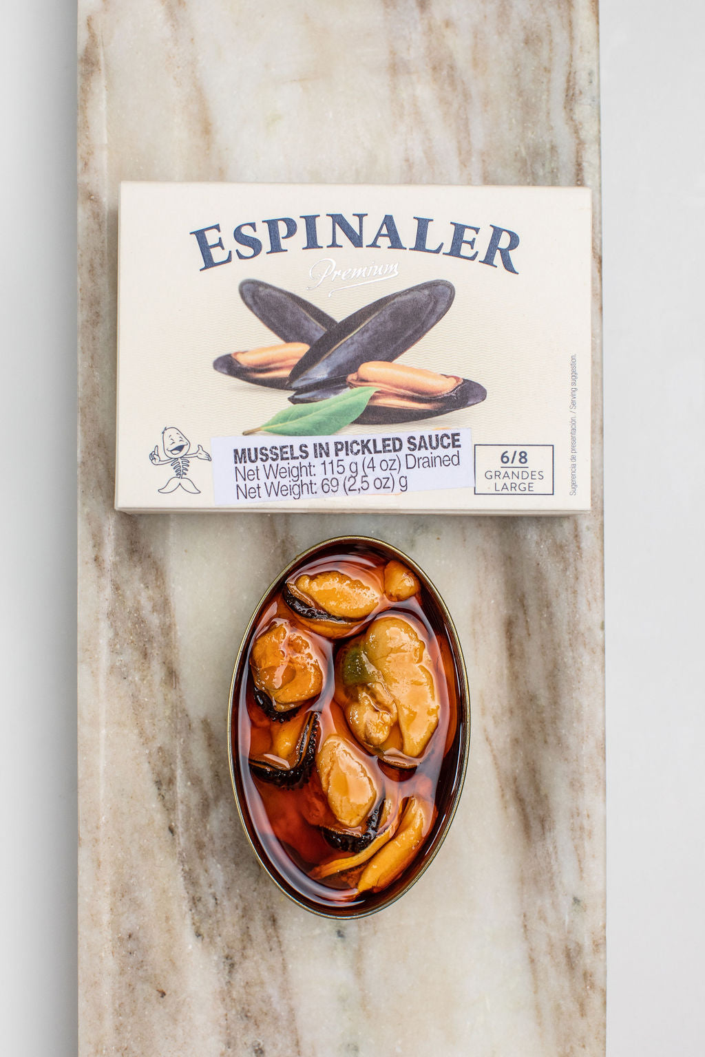 Espinaler Mussels in Pickled Sauce (Premium Line)