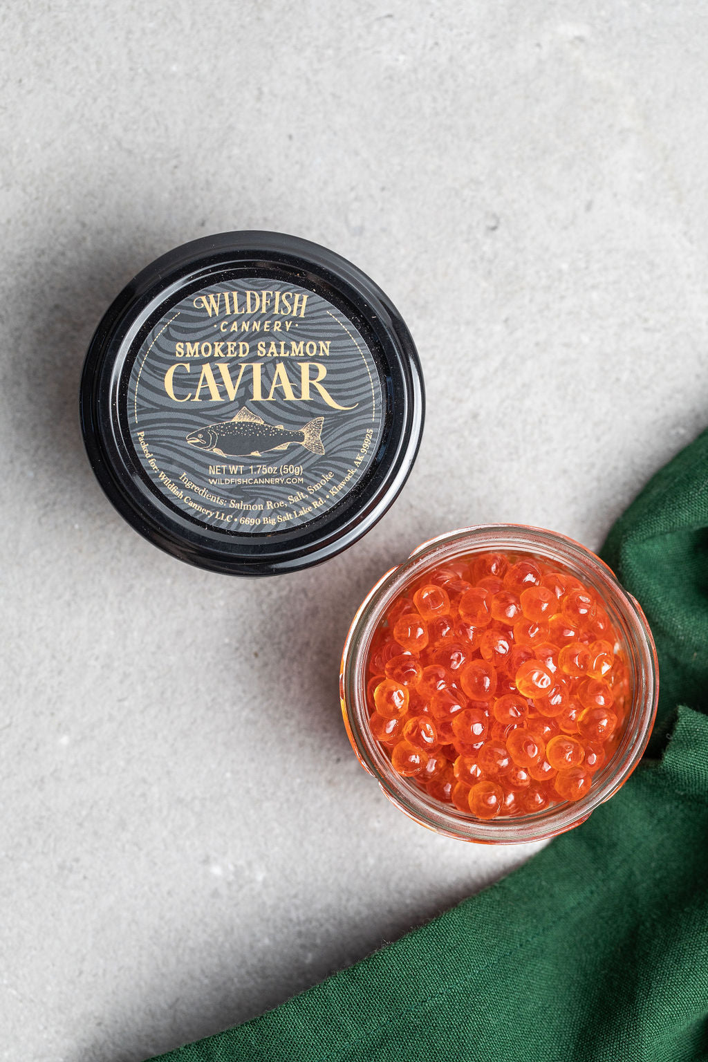 Wildfish Cannery Smoked Salmon Caviar
