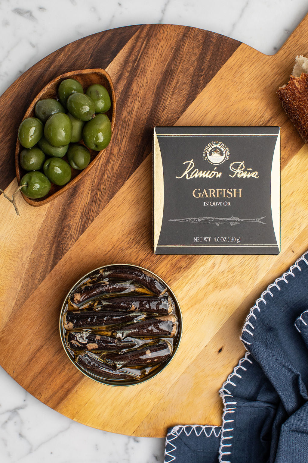 Ramon Peña Garfish Needle Sardines in Olive Oil
